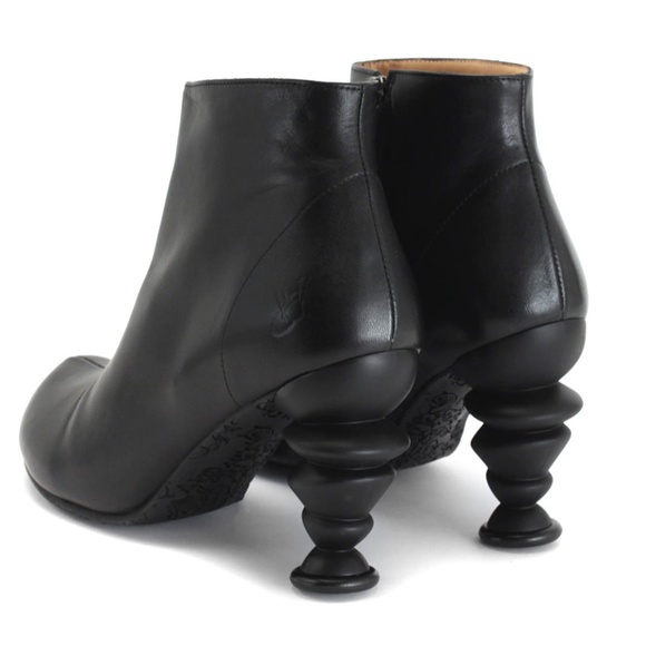 John Fluevog Rockstar Nuumite ankle boots booties size 9 - Picture 2 of 6